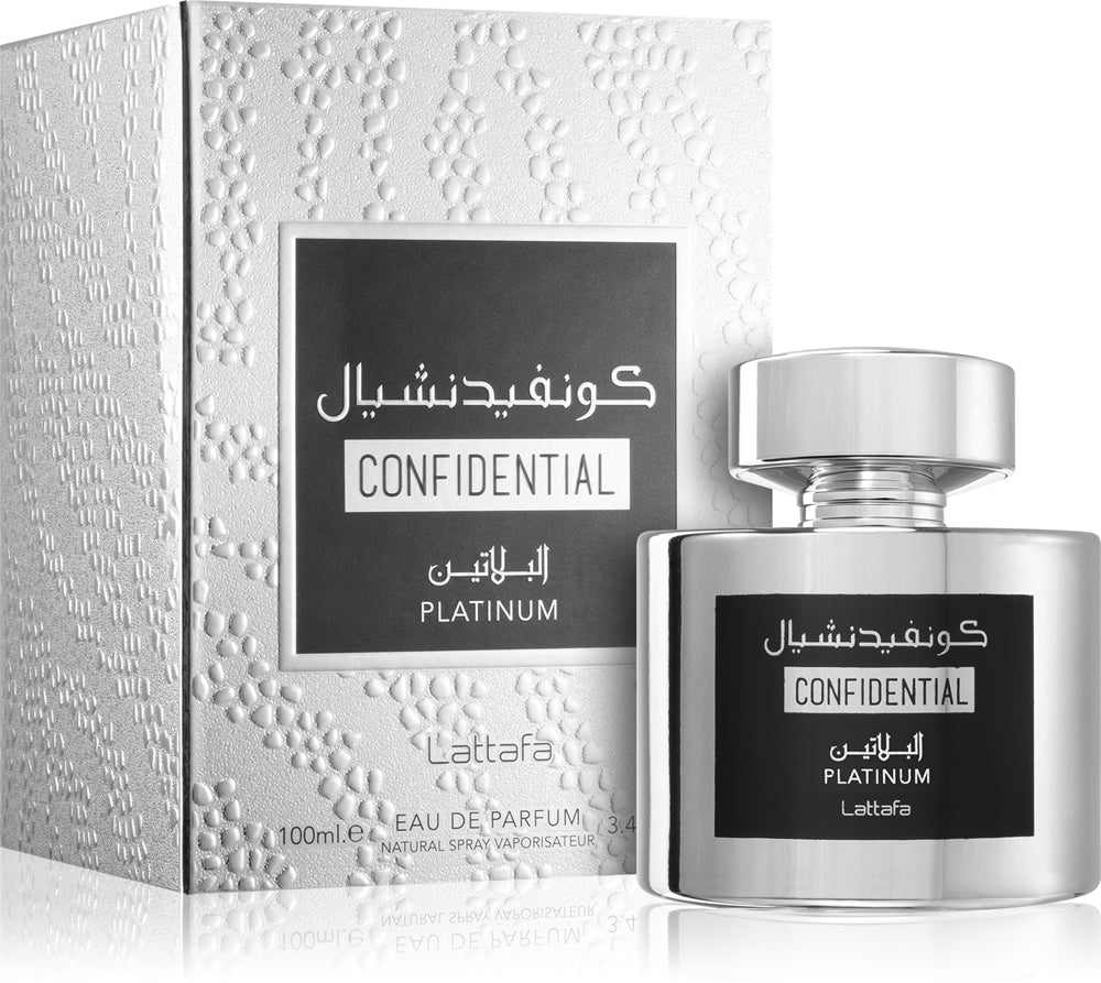 Lattafa Confidential Platinum 100ml