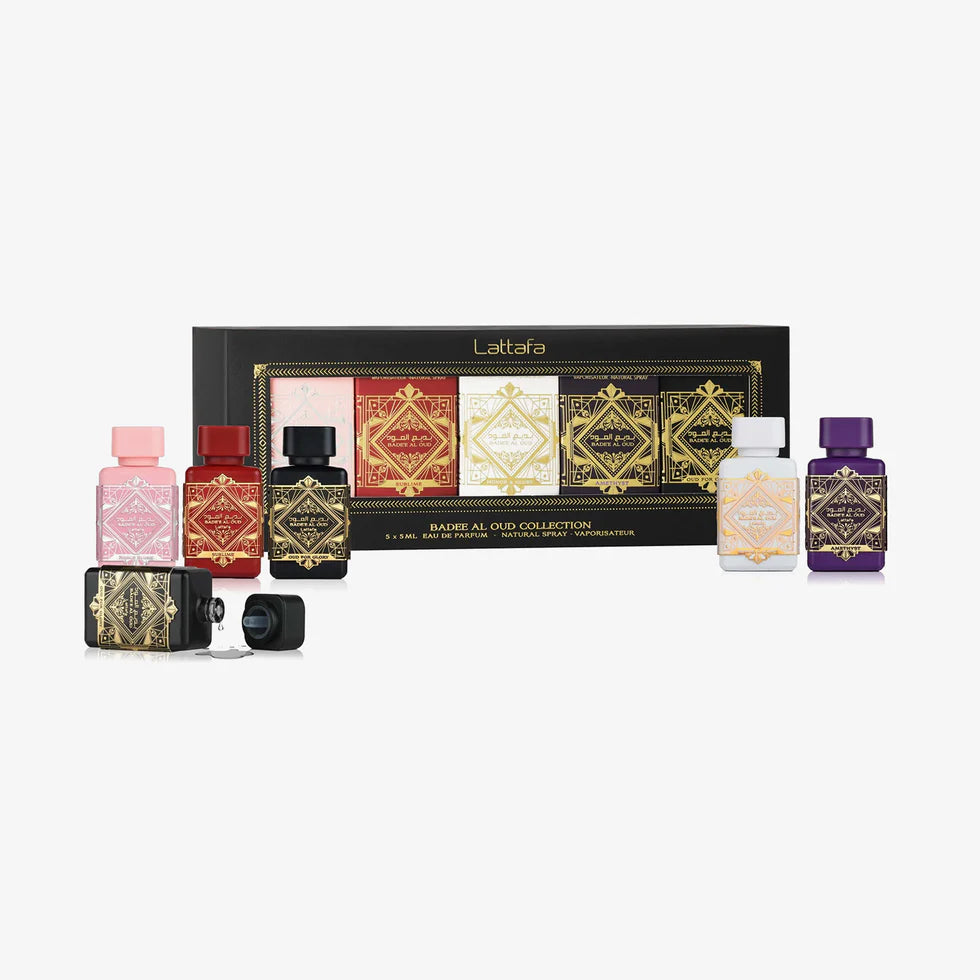 Lattafa Bade'e Al Oud Collection gif set 5 x 5 ml